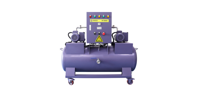 Front stage vacuum system